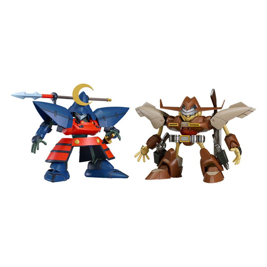 Hao Taikei Ryu Knight Moderoid Plastic Model Kit Collection Series: 3 Hayatmaru & Delingar 10 cm Model kits