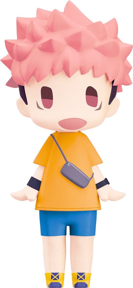 Jujutsu Kaisen HELLO! GOOD SMILE Action Figure Yuji Itadori: Casual Outfit Ver. 10 cm