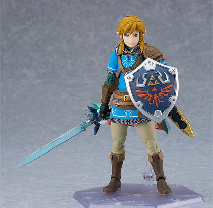 The Legend of Zelda Tears of the Kingdom Figma Action Figure Link Tears of the Kingdom Ver. DX Edition 15 cm Action