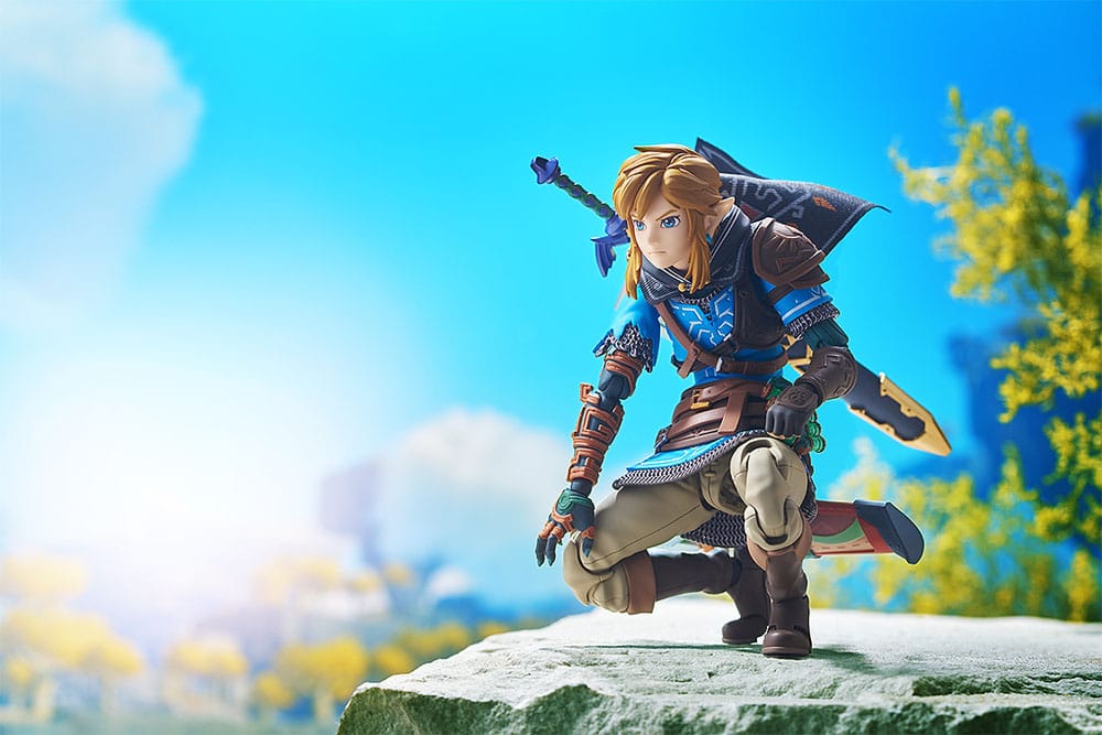 The Legend of Zelda Tears of the Kingdom Figma Action Figure Link Tears of the Kingdom Ver. DX Edition 15 cm Action