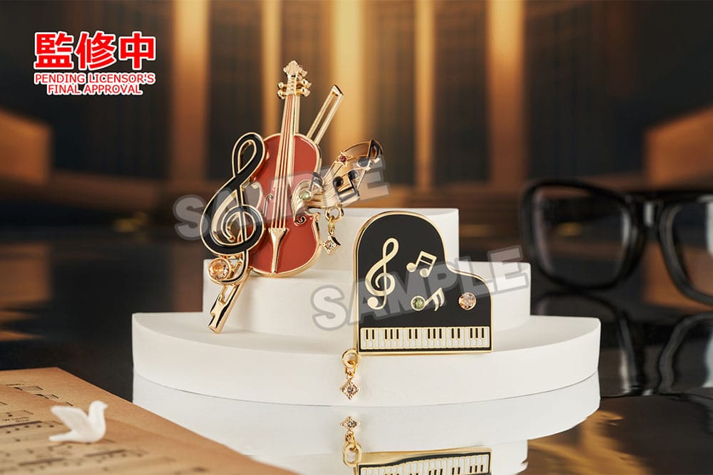 Your Lie in April Brooch Piano 7 cm Pins & Brooches