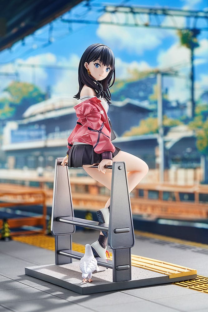 Gridman Universe PVC Statue 1/7 Rikka Takarada: Blue Sky Station 21 cm Good Smile Company