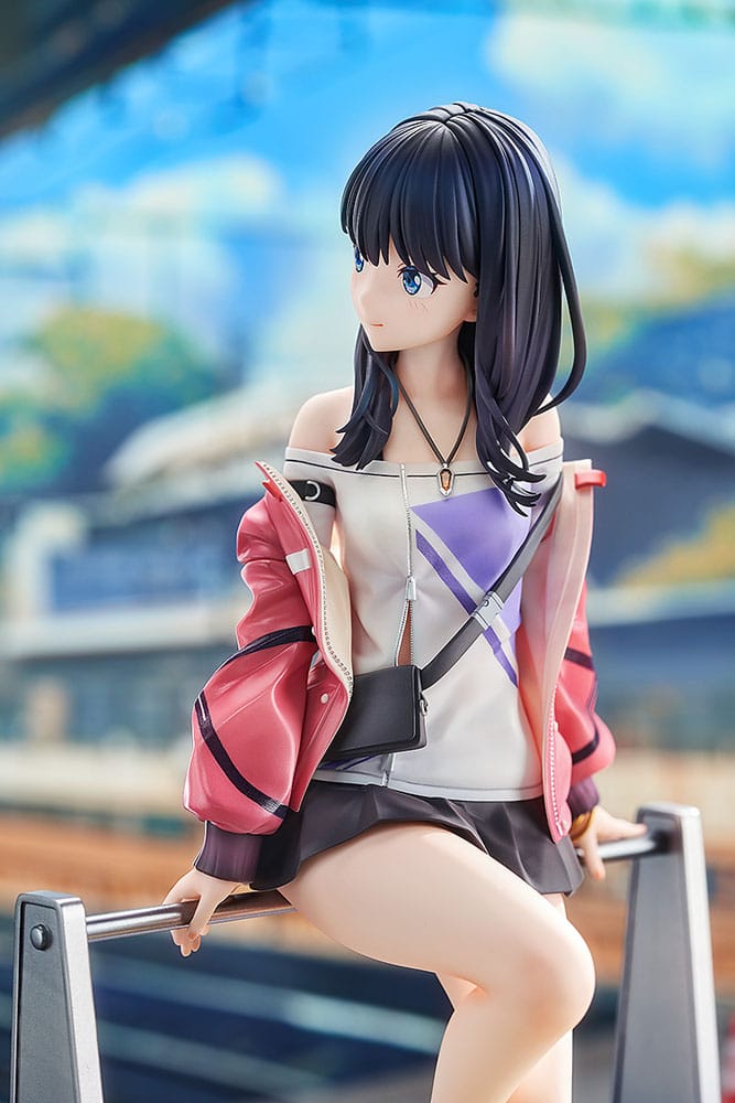 Gridman Universe PVC Statue 1/7 Rikka Takarada: Blue Sky Station 21 cm Good Smile Company