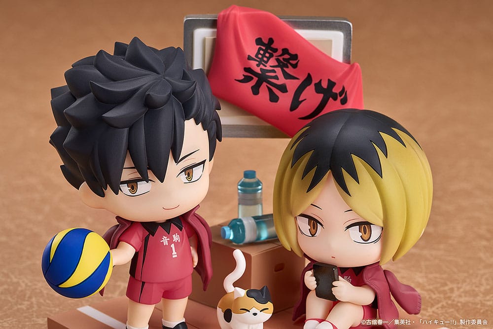 Haikyu!! Qset Mini-Figure 2-Pack Tetsuro Kuroo & Kenma Kozume 9 cm Mini-figures