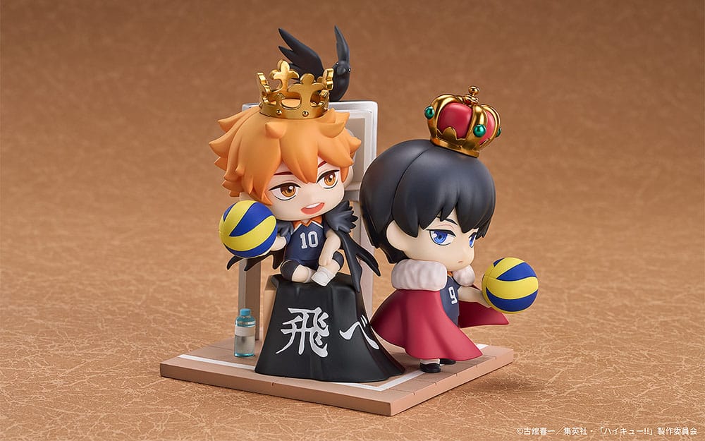 Haikyu!! Qset Mini-Figure 2-Pack Shoyo Hinata & Tobio Kageyama 11 cm Mini-figures