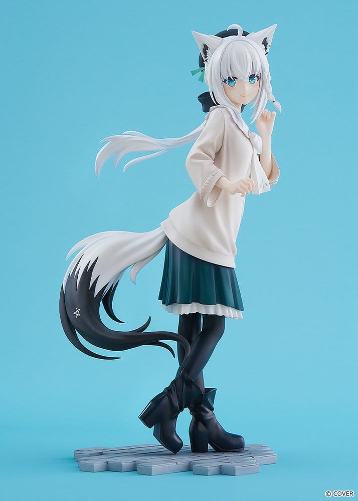 Hololive Production G.S. Collection PVC Figure 1/7 Shirakami Fubuki: Date Style - Casual Outfit Ver. 22 cm