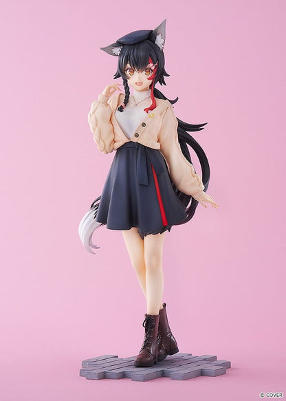 Hololive Production G.S. Collection PVC Figure 1/7 Ookami Mio Date Style - Street Outfit Ver. 24 cm