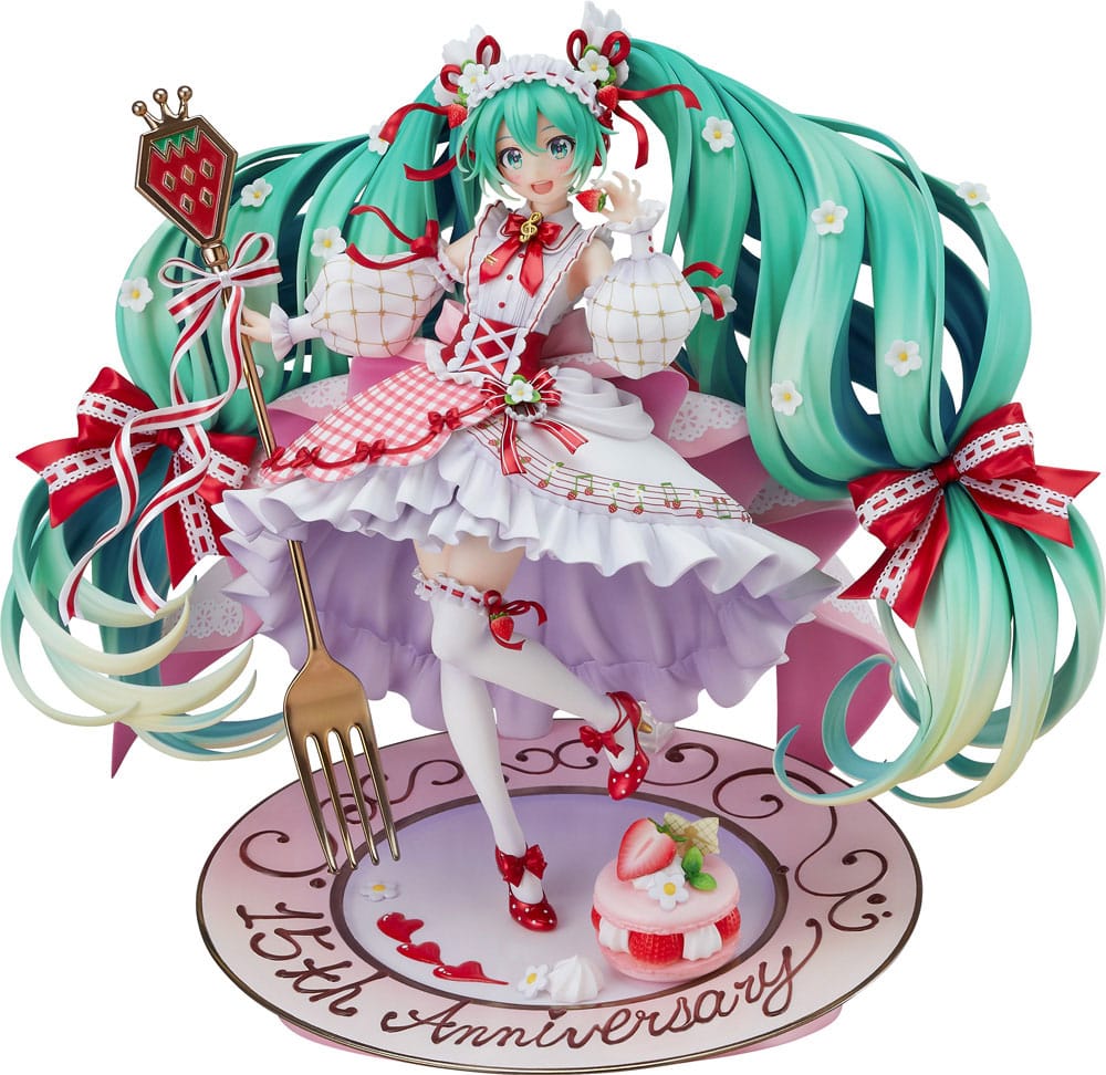 Character Vocal Series 01: Hatsune Miku PVC Statue 1/7 Hatsune Miku: 15th Anniversary Ver. 29 cm - FanofThings.co.uk