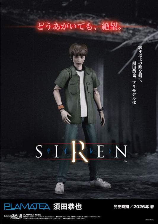 Siren Plamatea Plastic Model Kit Kyoya Suda 15 cm - FanofThings.co.uk