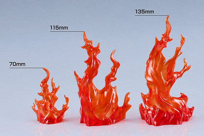 The Simple Effect Parts for Figures Flames: Red - FanofThings.co.uk