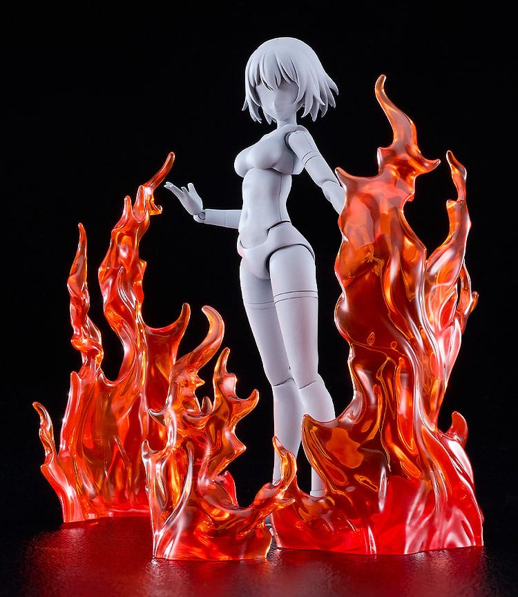The Simple Effect Parts for Figures Flames: Red - FanofThings.co.uk