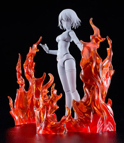 The Simple Effect Parts for Figures Flames: Red - FanofThings.co.uk