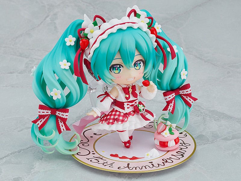 Character Vocal Series 01 Nendoroid Action Figure Hatsune Miku 15th Anniversary Ver. 10 cm - FanofThings.co.uk