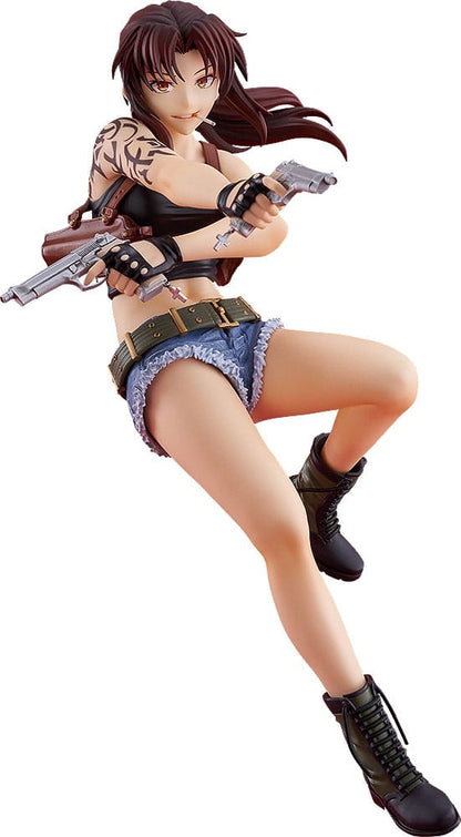 Black Lagoon Pop Up Parade PVC Statue Revy L Size 21 cm Statues
