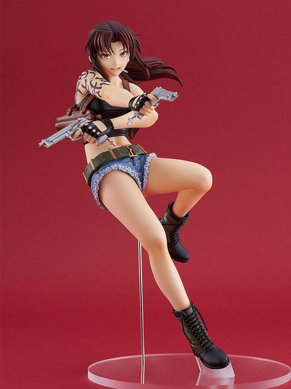 Black Lagoon Pop Up Parade PVC Statue Revy L Size 21 cm Statues