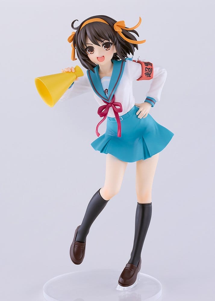 The Melancholy of Haruhi Suzumiya Pop Up Parade PVC Figure Haruhi Suzumiya L Size 22 cm Good Smile Company