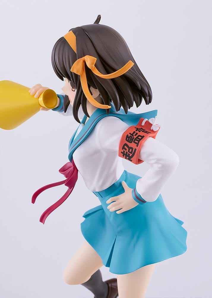 The Melancholy of Haruhi Suzumiya Pop Up Parade PVC Figure Haruhi Suzumiya L Size 22 cm