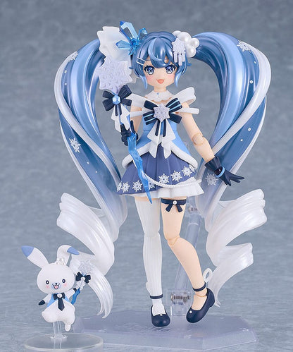 Character Vocal Series 01: Hatsune Miku Figma Action Figure Snow Miku: Crystal Snow Ver. 13 cm Good Smile Company