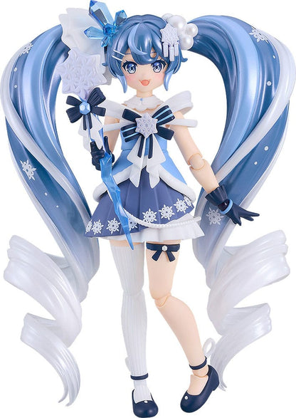 Character Vocal Series 01: Hatsune Miku Figma Action Figure Snow Miku: Crystal Snow Ver. 13 cm Good Smile Company