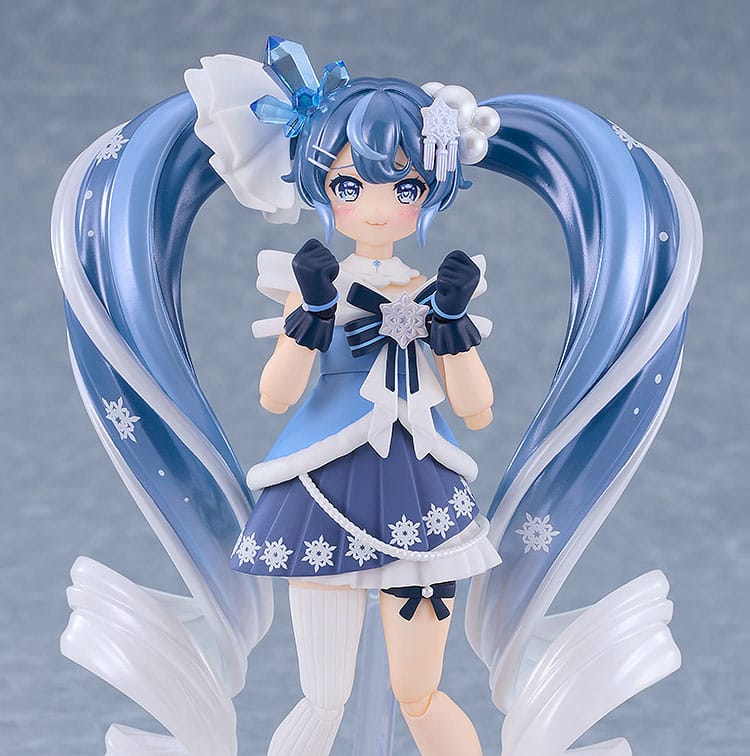 Character Vocal Series 01: Hatsune Miku Figma Action Figure Snow Miku: Crystal Snow Ver. 13 cm Good Smile Company