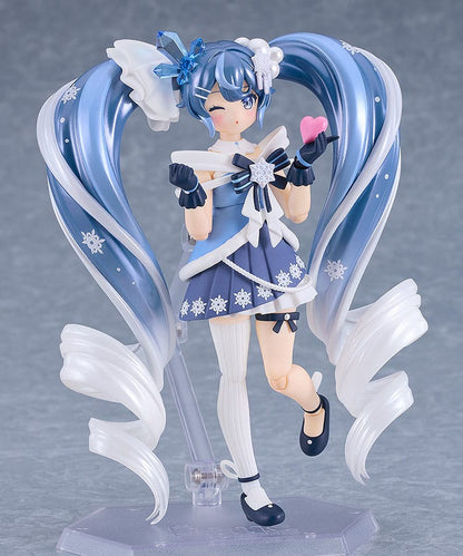 Character Vocal Series 01: Hatsune Miku Figma Action Figure Snow Miku: Crystal Snow Ver. 13 cm Good Smile Company