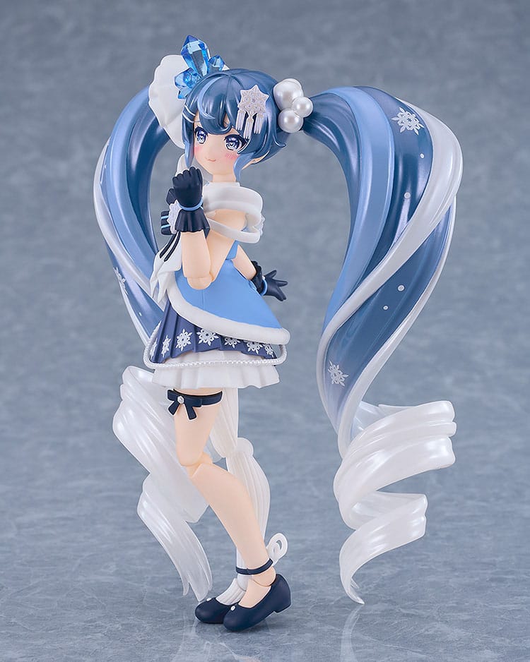 Character Vocal Series 01: Hatsune Miku Figma Action Figure Snow Miku: Crystal Snow Ver. 13 cm Good Smile Company