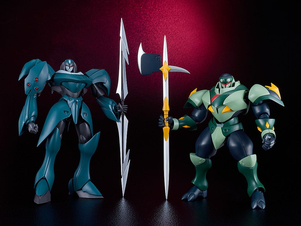 Starknight Tekkaman Blade Moderoid Plastic Model Kits 2-Pack Tekkaman Dagger & Tekkaman Axe Good Smile Company