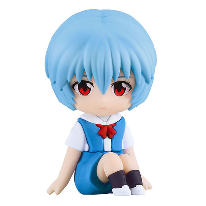 Rebuild of Evangelion Rubber Mascot Nendroid Plus Mini Figure Rei Ayanami 8 cm Good Smile Company