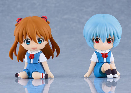 Rebuild of Evangelion Rubber Mascot Nendroid Plus Mini Figure Rei Ayanami 8 cm Good Smile Company