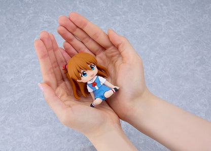 Rebuild of Evangelion Rubber Mascot Nendroid Plus Mini Figure Asuka Shikinami Langley 8 cm Good Smile Company