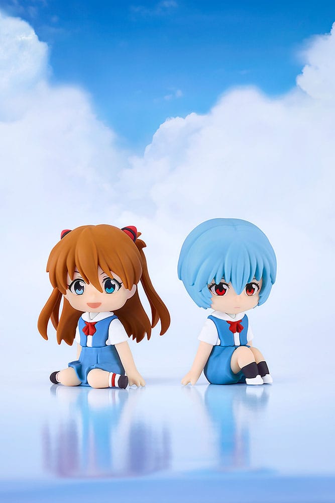 Rebuild of Evangelion Rubber Mascot Nendroid Plus Mini Figure Asuka Shikinami Langley 8 cm Good Smile Company