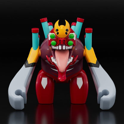 Rebuild of Evangelion Brickroid Mini Figure Evangelion Unit 02 Beast Form 2nd Phase (Type 1) 4 cm