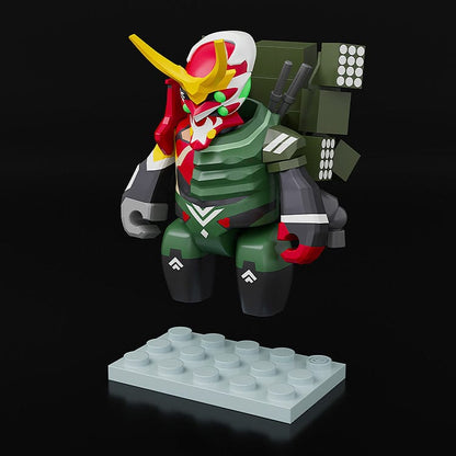 Rebuild of Evangelion Brickroid Action Figure Evangelion Production Model-New 02 a 5 cm