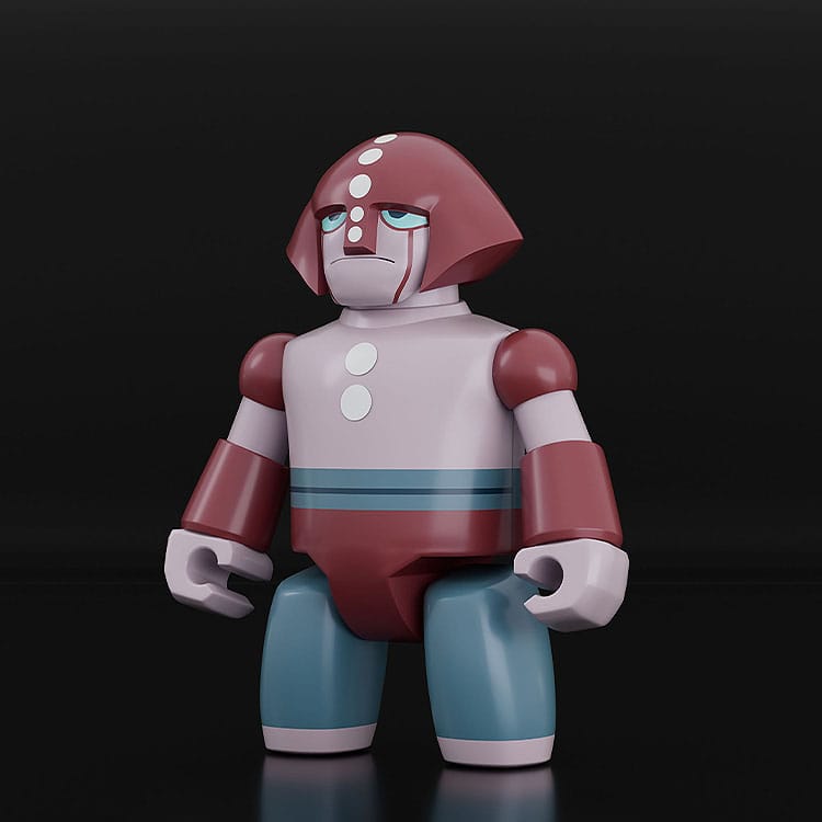 Mazinger Z Brickroid Action Figure Mechanical Beasts Set 1 5 cm