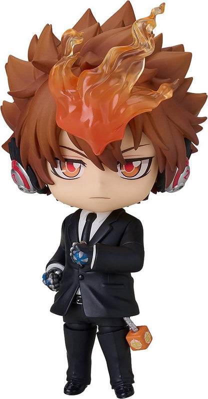 Reborn! Series Nendoroid Action Figure Tsunayoshi Sawada: Black Suit Ver. 11 cm Orange Rouge