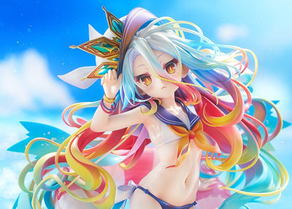 No Game No Life Statue 1/7 Shiro: Sailor-Style Swimsuit Ver. 24 cm Good Smile Company