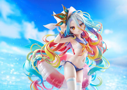 No Game No Life Statue 1/7 Shiro: Sailor-Style Swimsuit Ver. 24 cm Good Smile Company