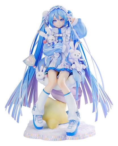 Character Vocal Series 01: Hatsune Miku PVC Statue 1/7 Snow Miku: Yukiiro Pop Ver. 24 cm Good Smile Company
