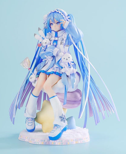 Character Vocal Series 01: Hatsune Miku PVC Statue 1/7 Snow Miku: Yukiiro Pop Ver. 24 cm Good Smile Company