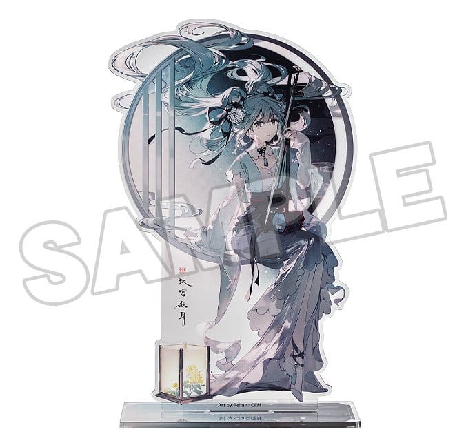 Character Vocal Series 01: Hatsune Miku Acrylic Stand Hatsune Miku Han Gong Qiu Yue Ver. 23 cm Good Smile Company