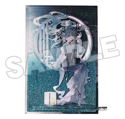 Character Vocal Series 01: Hatsune Miku Glitter Acrylic Block Hatsune Miku Han Gong Qiu Yue Ver. 15 cm Good Smile Company