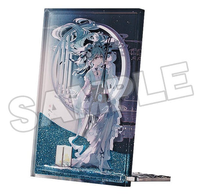 Character Vocal Series 01: Hatsune Miku Glitter Acrylic Block Hatsune Miku Han Gong Qiu Yue Ver. 15 cm Good Smile Company
