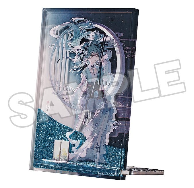 Character Vocal Series 01: Hatsune Miku Glitter Acrylic Block Hatsune Miku Han Gong Qiu Yue Ver. 15 cm Good Smile Company