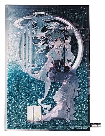 Character Vocal Series 01: Hatsune Miku Glitter Acrylic Block Hatsune Miku Han Gong Qiu Yue Ver. 15 cm Good Smile Company