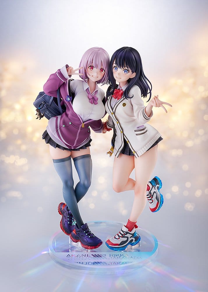 SSSS.GridmanPVC Statues 1/7 2-Pack Rikka Takarada & Akane Shinjo feat. toridamono 22 cm Good Smile Company