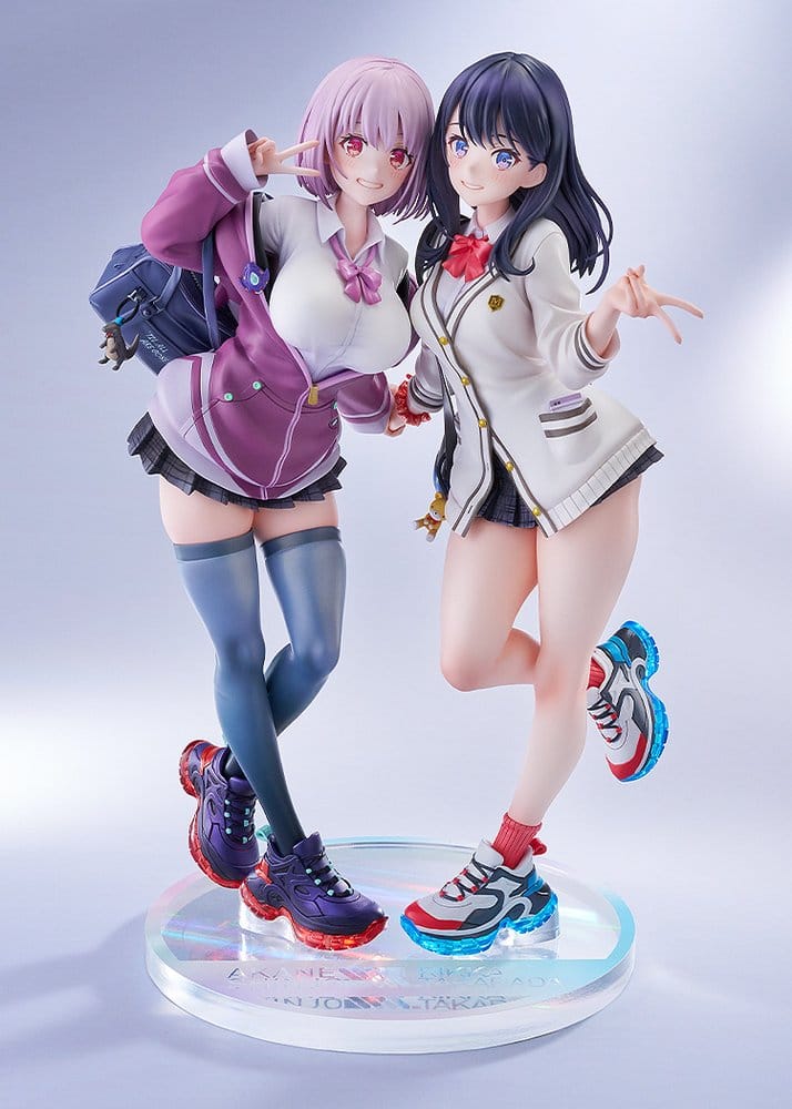 SSSS.GridmanPVC Statues 1/7 2-Pack Rikka Takarada & Akane Shinjo feat. toridamono 22 cm Good Smile Company
