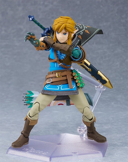 The Legend of Zelda Tears of the Kingdom Figma Action Figure Link Tears of the Kingdom Ver. DX Edition 15 cm Good Smile Company