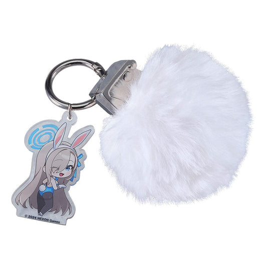 Blue Archive Acrylic Keychain Asunaâ€™s Rabbit Tail Grenade 6 cm Keyrings