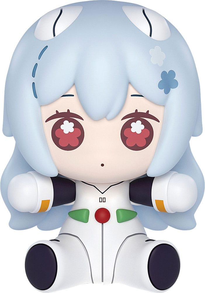 Neon Genesis Evangelion: Rebuild of Evangelion Huggy Good Smile Chibi Figure Rei Ayanami: Long Hair Ver. 7 cm Good Smile Company