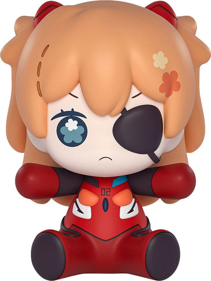 Neon Genesis Evangelion: Rebuild of Evangelion Huggy Good Smile Chibi Figure Asuka Shikinami Langley: Eye Patch Ver. 7